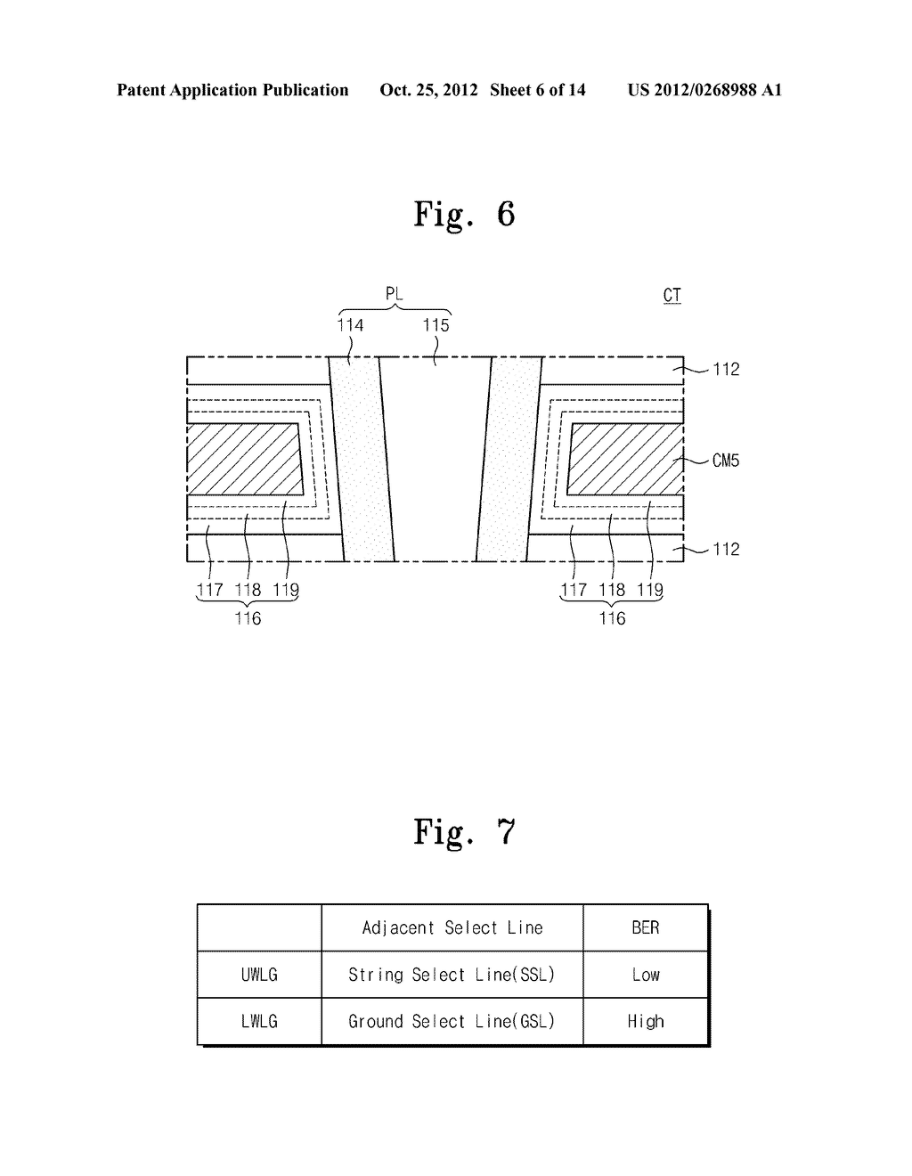 NONVOLATILE MEMORY DEVICE INCLUDING MEMORY CELL ARRAY WITH UPPER AND LOWER     WORD LINE GROUPS - diagram, schematic, and image 07