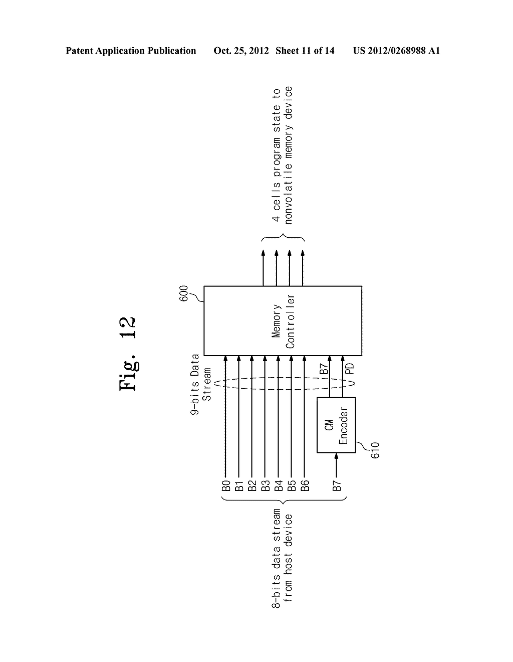 NONVOLATILE MEMORY DEVICE INCLUDING MEMORY CELL ARRAY WITH UPPER AND LOWER     WORD LINE GROUPS - diagram, schematic, and image 12