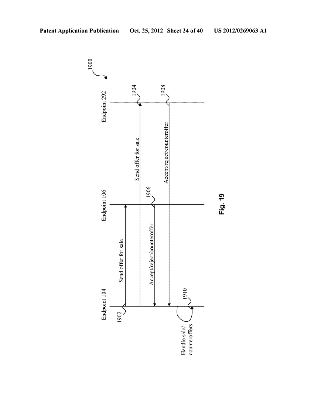SYSTEM AND METHOD FOR DATA TRANSFER IN A PEER-TO-PEER HYBRID COMMUNICATION     NETWORK - diagram, schematic, and image 25