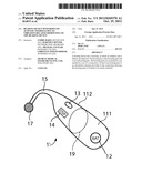 HEARING DEVICE WITH REDUCED ACOUSTIC FEEDBACK DUE TO VIBRATION-RELATED     SHORTENING OF THE HEARING DEVICE diagram and image