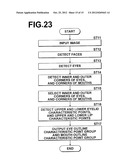 METHOD, APPARATUS, AND PROGRAM FOR DETECTING FACIAL CHARACTERISTIC POINTS diagram and image