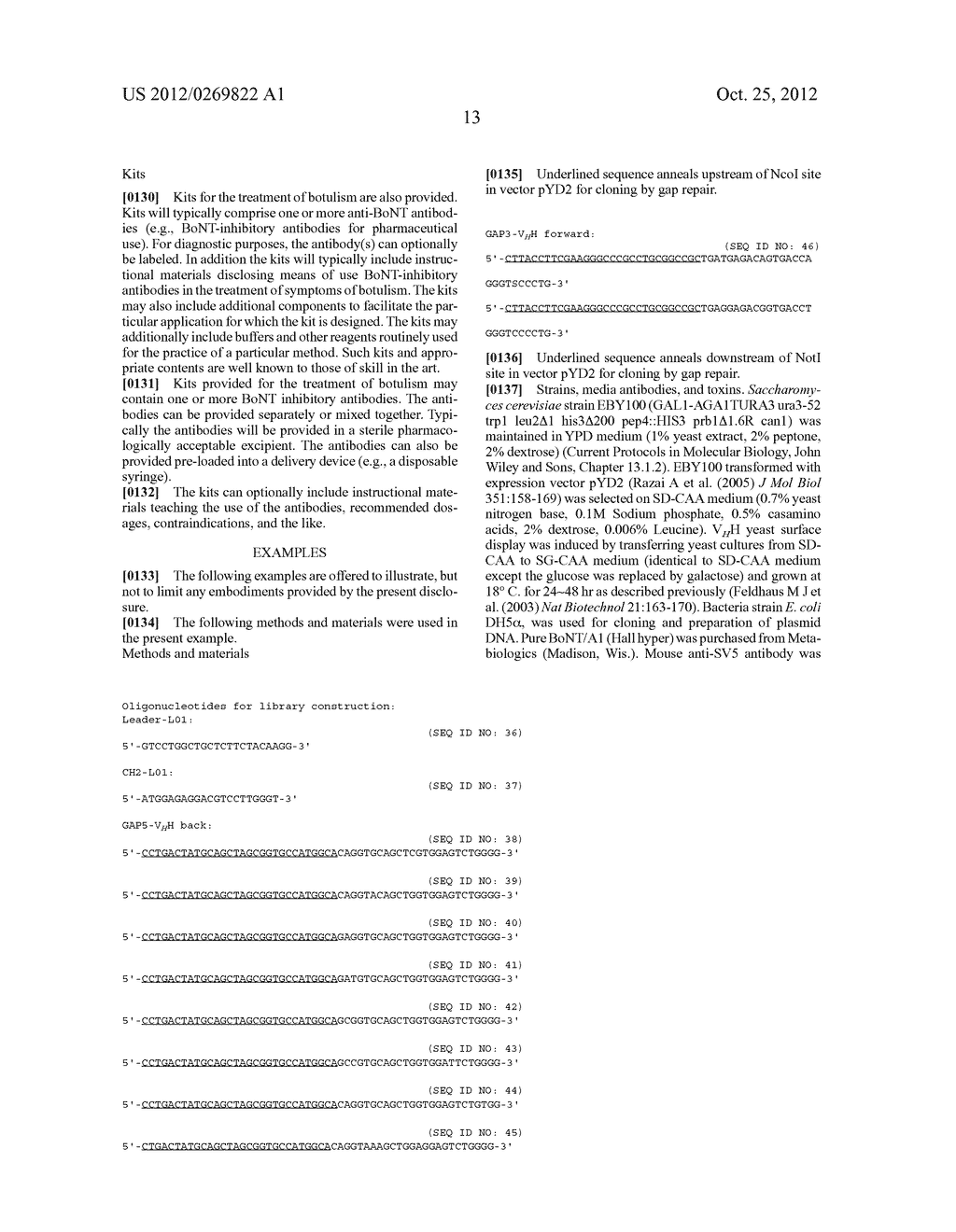 Anti-Botulinum Neurotoxin a Single Domain Antibody Antibodies - diagram, schematic, and image 26