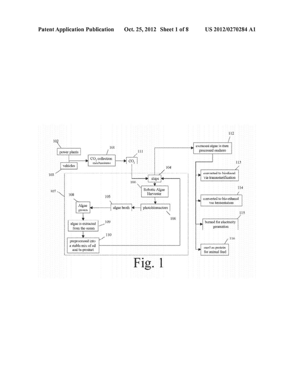 Method And System For Robotic Algae Harvest - diagram, schematic, and image 02