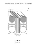 ROUTING LAYER FOR MITIGATING STRESS IN A SEMICONDUCTOR DIE diagram and image