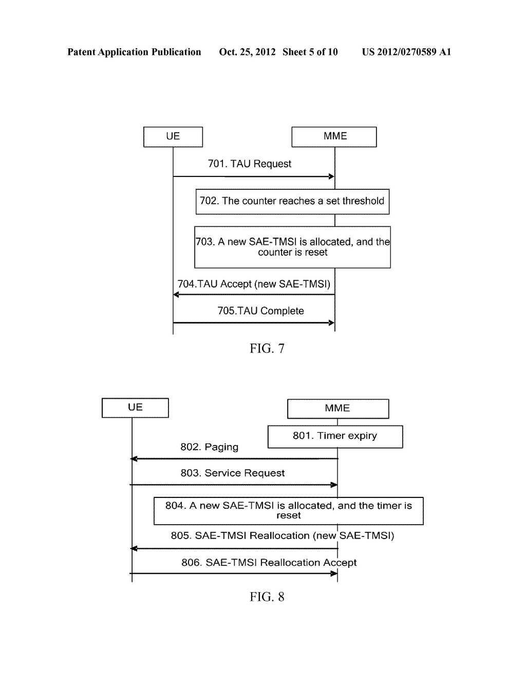 METHOD AND APPARATUS FOR IDENTIFYING USER EQUIPMENT, AND METHOD FOR     TRANSMITTING AND ALLOCATING A TEMPORARY IDENTIFIER - diagram, schematic, and image 06