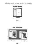 Card deck and card game diagram and image