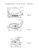 GOLF CLUB HEAD HAVING A STRESS REDUCING FEATURE diagram and image