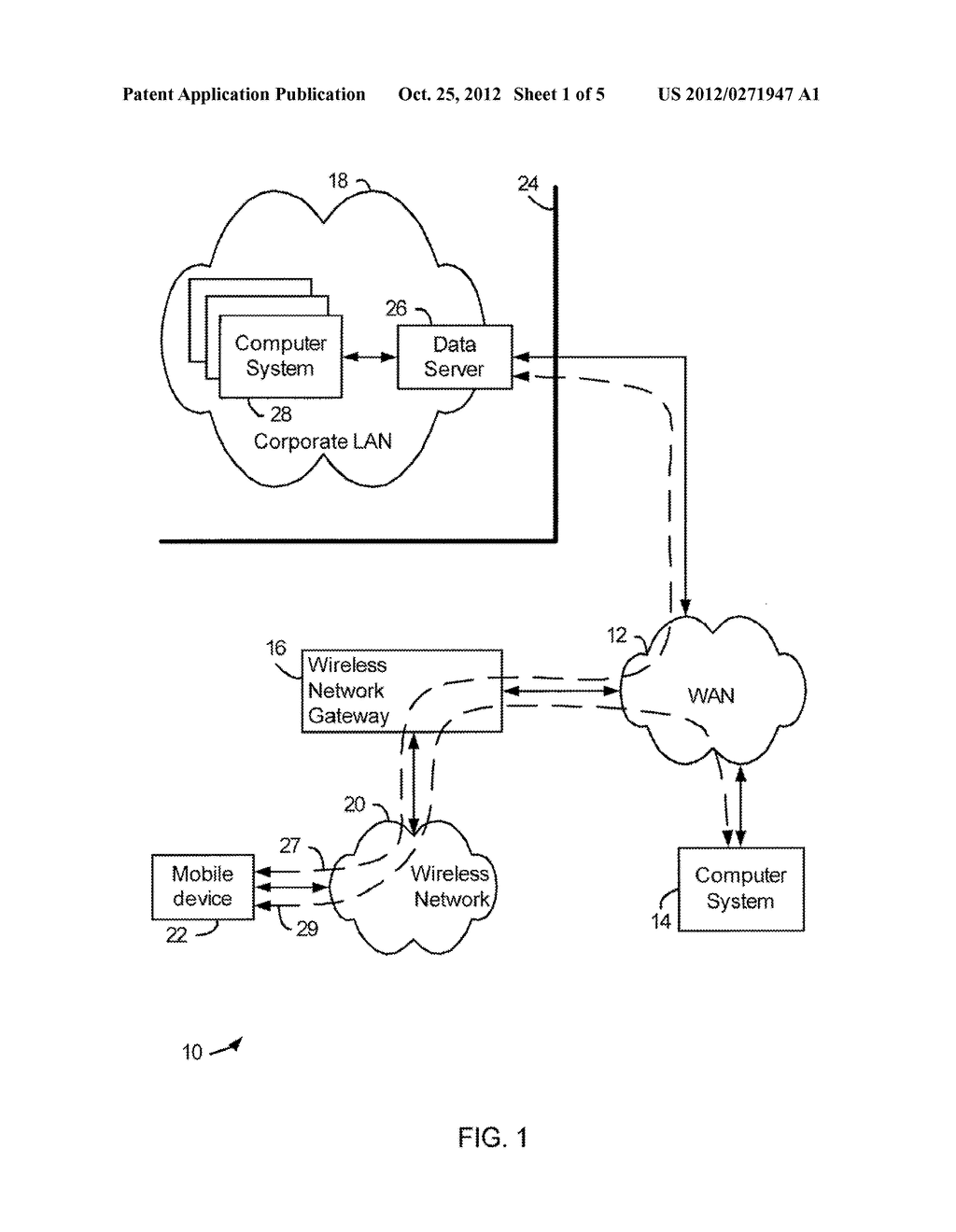 System And Method Of Communication Control for Wireless Mobile     Communication Devices - diagram, schematic, and image 02