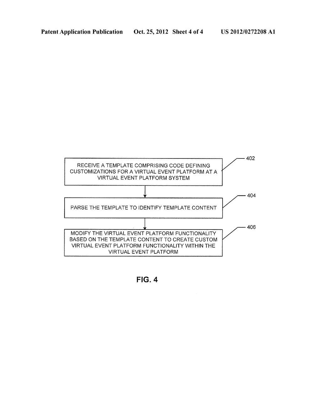 SYSTEMS AND METHODS FOR PROVIDING AND CUSTOMIZING A VIRTUAL EVENT PLATFORM - diagram, schematic, and image 05