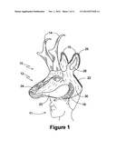 User Wearable Animal Decoy diagram and image