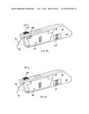 Knife Having a Reversible Carriage diagram and image