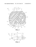 CUTTER HEAD FOR DREDGING GROUND, CUTTER SUCTION DREDGER PROVIDED WITH SUCH     A CUTTER HEAD AND USE OF THE CUTTER HEAD FOR DREDGING GROUND diagram and image