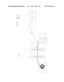 METHOD FOR ROLLING STRIP-SHAPED ROLLING STOCK, IN PARTICULAR METAL STRIP diagram and image