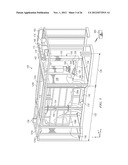 MILKING BOX WITH STORAGE AREA FOR TEAT CUPS diagram and image