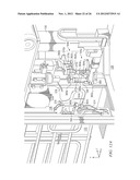 MILKING BOX WITH STORAGE AREA FOR TEAT CUPS diagram and image