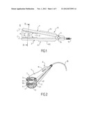 Hand-Held Hair Straightener with a Cosmetic Product Distribution System diagram and image