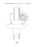 CUSHIONING DEVICE FOR UMBRELLA diagram and image