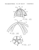 RECREATIONAL STRUCTURE HAVING AN INFLATABLE SUPPORT ASSEMBLY diagram and image