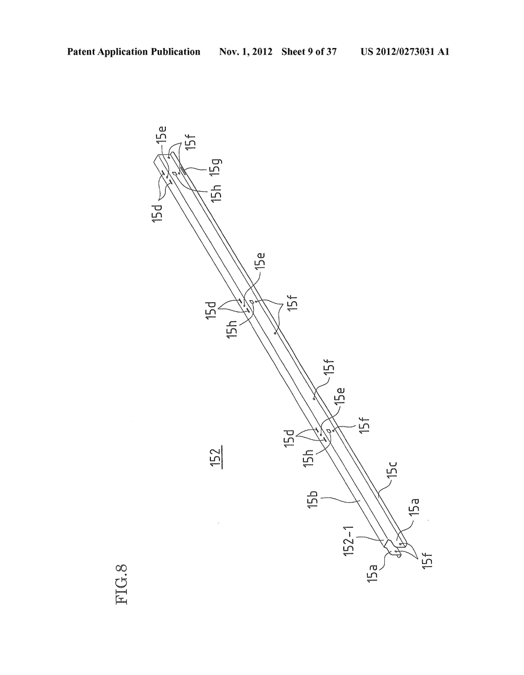 SOLAR CELL MODULE RACK, SOLAR CELL MODULE FIXING MEMBER, AND PHOTOVOLTAIC     POWER GENERATION SYSTEM WITH SOLAR CELL MODULE RACK - diagram, schematic, and image 10