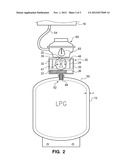 DETECTING AND AUTOMATICALLY RESPONDING TO AIRBORNE HYDROCARBON GAS diagram and image