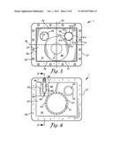 PLUMBING SUPPLY LINE AND DRAIN LINE MOUNTING AND FINISH PANEL diagram and image