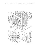 PLUMBING SUPPLY LINE AND DRAIN LINE MOUNTING AND FINISH PANEL diagram and image