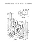 PLUMBING SUPPLY LINE AND DRAIN LINE MOUNTING AND FINISH PANEL diagram and image