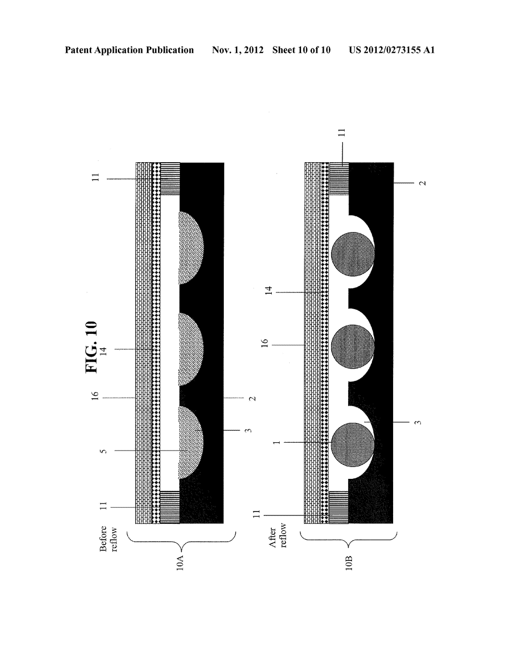 SPHERICAL SOLDER REFLOW METHOD - diagram, schematic, and image 11