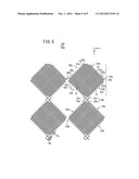 CONDUCTIVE SHEET, USAGE METHOD OF CONDUCTIVE SHEET AND CAPACITIVE TYPE     TOUCH PANEL diagram and image