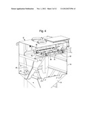 APPARATUS AND METHOD FOR RECLAIMING ABRASIVE BLASTING MATERIAL AND     SCREENING DEVICE FOR SEPARATING ABRASIVE BLASTING MATERIAL diagram and image