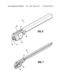 SURGICAL STAPLING DEVICE WITH CAPTIVE ANVIL diagram and image