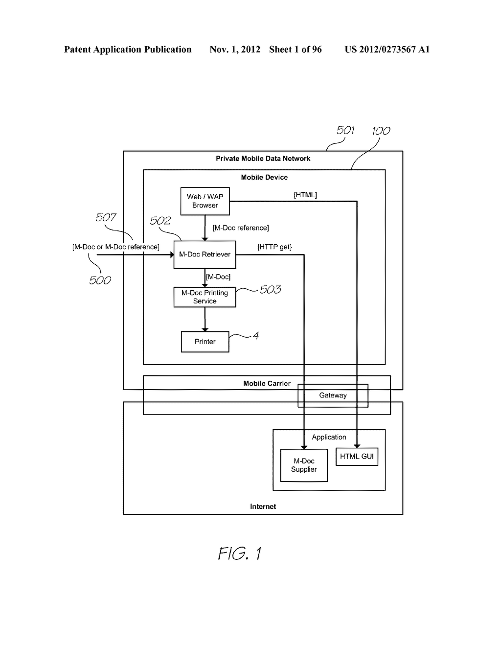 MOBILE TELECOMMUNICATIONS DEVICE FOR RETRIEVING AUDIO DATA VIA CODED     MEDIUM - diagram, schematic, and image 02