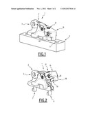 SYSTEM FOR FASTENING A SEAT, IN PARTICULAR FOR AN AIRCRAFT, ON SAID     AIRCRAFT diagram and image