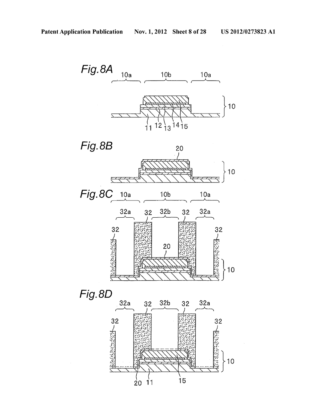 NITRIDE SEMICONDUCTOR LIGHT EMITTING ELEMENT AND METHOD OF MANUFACTURING     THE SAME - diagram, schematic, and image 09