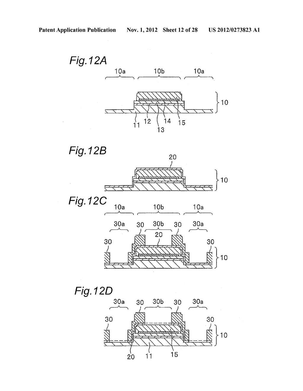 NITRIDE SEMICONDUCTOR LIGHT EMITTING ELEMENT AND METHOD OF MANUFACTURING     THE SAME - diagram, schematic, and image 13