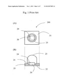 LED PACKAGE WITH TOP-BOTTOM ELECTRODE diagram and image