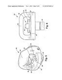 REMOVABLE SAFETY CHAIN TIE DOWN APPARATUS diagram and image