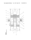 HYDROELECTRIC GENERATOR HAVING WATER-FILLED GAP BETWEEN ROTOR AND STATOR diagram and image