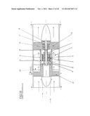 HYDROELECTRIC GENERATOR HAVING WATER-FILLED GAP BETWEEN ROTOR AND STATOR diagram and image