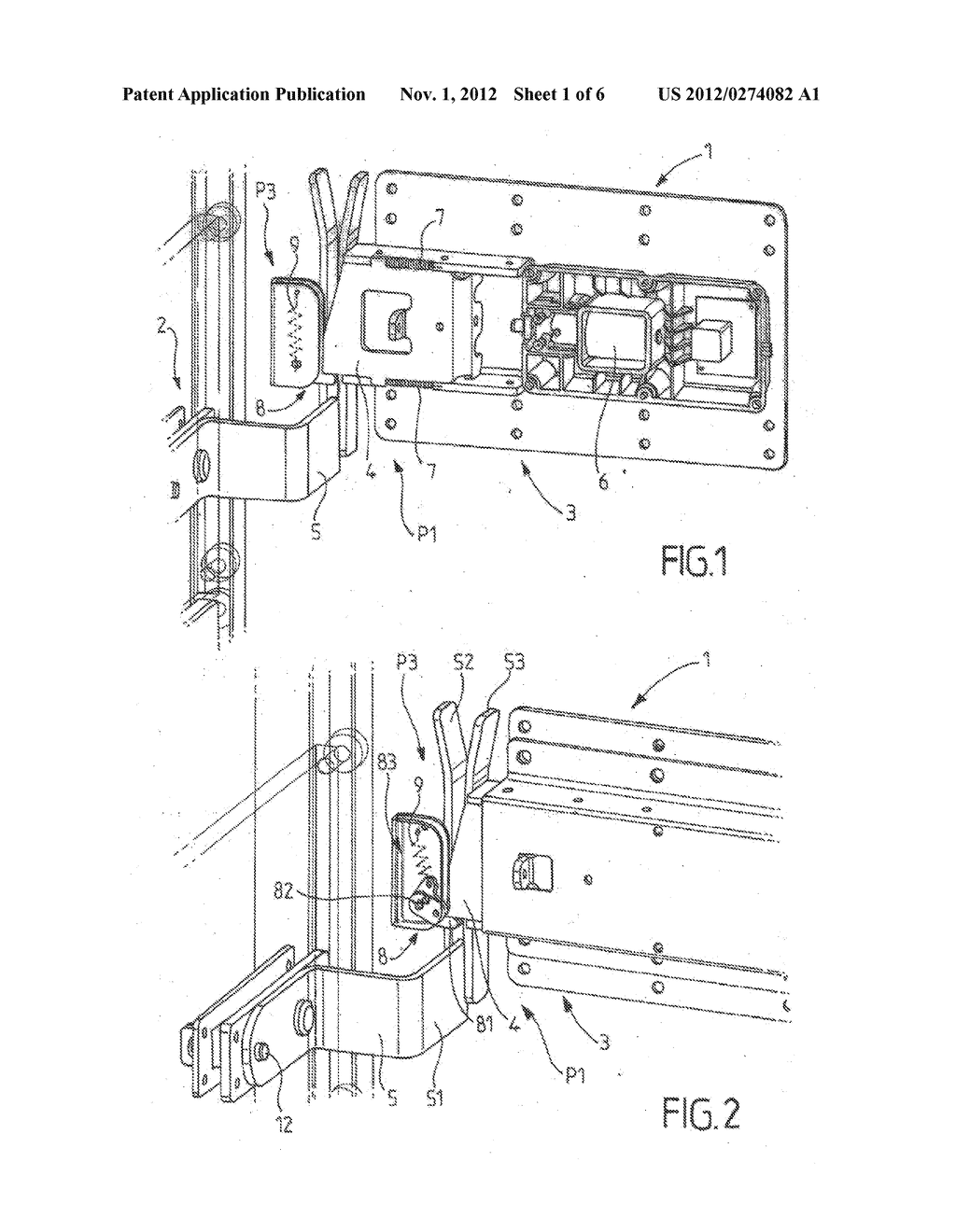 VEHICLE BODY SHELL AND DEVICE FOR LOCKING THE DOOR IN A CLOSED POSITION - diagram, schematic, and image 02