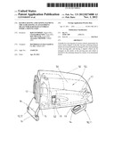 HANDLE HAVING A RETAINING ELEMENT, THE SAME HAVING AN ATTACHMENT MEANS     WHICH REMAINS ENTIRELY INSIDE A MOVING PART diagram and image