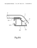 COMPOSITE TONNEAU COVER OF PICK-UP TRUCK diagram and image