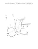 CHAIR WITH TILTING BACKREST diagram and image