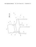 CHAIR WITH TILTING BACKREST diagram and image