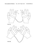 Data input glove with instantaneous chord detection diagram and image