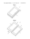 ELECTRONIC DEVICE, SCREEN CONTROL METHOD, AND STORAGE MEDIUM STORING     SCREEN CONTROL PROGRAM diagram and image