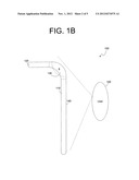 Display with curved area diagram and image