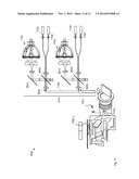 HYBRID HIGH PRESSURE MERCURY ARC LAMP-LASER LIGHT PRODUCTION SYSTEM diagram and image