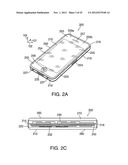 Portable Electronic Device Housing with Outer Glass Surfaces diagram and image