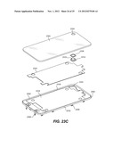 Portable Electronic Device Housing with Outer Glass Surfaces diagram and image